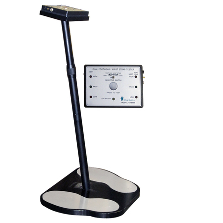 TRANSFORMING TECHNOLOGIES Deluxe Combo Tester & Foot Plate, Stand - Free Standing GTS900K